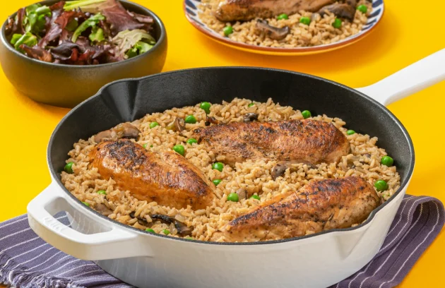 Brown Rice Pilau with Chicken